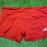 Adidas  Red Women's Shorts Photo 0