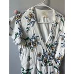 Harper Heritage White Floral Wrap Summer Dress Photo 2