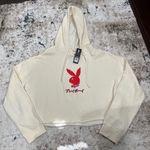 Playboy Cropped Hoodie Photo 0