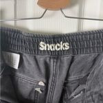 MOTHER Snacks The Munchie Ankle Jeans in Black Wash 27 Photo 5