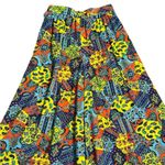 Vintage 70s Paisley Patchwork Wide Leg Pants Boho Hippie Handmade Size 26 Yellow Photo 7