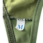 RYGY Womens Green Halter Swim Top Size M Photo 3