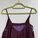 Free People Purple Sequin Turn It On Satin Cami Sz S Photo 7