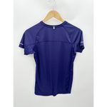 Nike Nke Dr-Fit Running Blue Short Sleeve Tee Scoop Neck Women Size Medium Photo 1