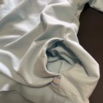 FILA  Vintage Pullover Crewneck Sweatshirt Baby Blue Pockets Unisex Sz S Photo 7