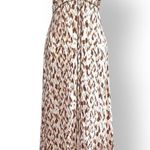 Aerie  front slit Animal Print Boho Maxi Summer Dress Photo 0