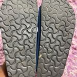 Birkenstock  Arizona soft footbed nubuck leather sandal slide Blue 37/6.5 Photo 3