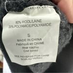 Vince  Half Sleeve Cowl Neck Wool Sweater Dress Small Gray Photo 6