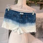 Forever 21 Denim Jean Shorts Hombre Tie Dye Cutoffs  Womens 24 Low Rise Photo 5