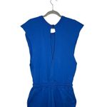 Free People  Blue Sleeveless Jogger Jumpsuit Casual Relaxed Fit Women's Photo 7