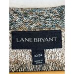 Lane Bryant  Striped Open Front Longline Cardigan Sweater Women's Plus Size 22/24 Photo 2