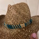 Neutral cream brown cowgirl hat with beading Photo 2