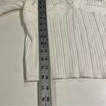 Freshman 1996 Sweater Knit Cropped Top & Maxi Skirt Lg White Twisted Front NWT Photo 9