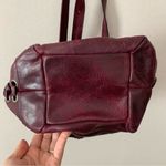 Patricia Nash  100% Leather Maroon Martina Crossbody Bag Photo 2