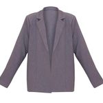 Pretty Little Thing Charcoal Tailored Oversized Dad Blazer Photo 0