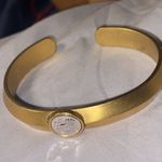 Speidel Leo Cuff Gold Tone Fashion Bracelet Photo 1
