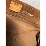 Pilcro and the Letterpress Anthropologie Brown Fit Serig Velvet Skinny Pants 26 Photo 10
