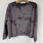 Hanes Bleach Dye Sweatshirt Sz Large Purple Blue Sz Large Photo 4
