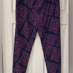 Juicy Couture  Women’s Sweatpants Atlantis All Over Print Purple  Size 2XL Plus Photo 3