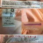 FP Movement You Got Served Peach Pink Pleated Mini Tennis Dress Sporty Sz Large Photo 10