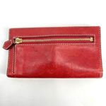 Dooney & Bourke Vintage Leather Wallet 70s 80s folding tru-fold key holder brown Photo 1