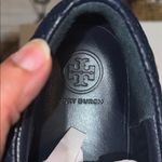 Tory Burch  NAVY BLUE MARION QUILTED LACE UP SNEAKERS SIZE  6 Photo 1