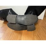 Toetos Diane Boots Womens Sz 7.5 Black Knee High Riding Buckle Zip Faux Leather Photo 8