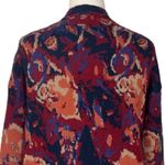 Adyson Parker  Cardigan Open Front Heavy Knit Blue Red Multi Women’s Size 3X Photo 7