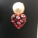 Lele Sadoughi NWOT  heart dropEarrings Photo 2