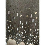 Jones New York  Beaded Gold/Grey‎ Shimmery Sweater Tunic Size Large Photo 2