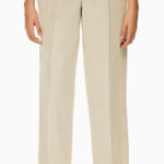 Babaton 100% Wool High Waisted Pleated Pants in Bone Cream Size 4 Photo 0