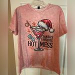 Brand new Santa/Christmas “hot mess” T Photo 0