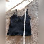 Urban Outfitters BDG Black Ribbed Lace Trim Women’s Baddie Tank Top  Sz S EUC Photo 5