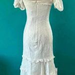 Keepsake NWT The Label White Higher Lace Dress Ruffled Tiered Cocktail Size XS Photo 3