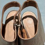 Isola  Satin Gold Ravenna Sandal Size 8 B47 Photo 4