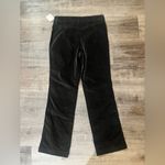 Free People  High Time Velvet Kick Flare Pants in Black Photo 3