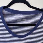 Universal Threads Target Universal Thread 100% Cotton Blue White Striped T-Shirt Dress Small Photo 2