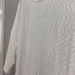 Twenty X white waffle knit fun, casual swing dress asymmetrical Size M Photo 2