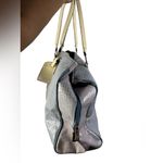 Guess Vintage Pastel Sateen-feel Y2K Coquette Glam Croc Embossed Patent Satchel Photo 3