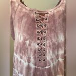 American Eagle NWT  Outfitters Soft & Sexy Criss-Cross, Tie Dye, Short Sleeve Top Photo 1