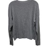 Alfani  Sequin Crewneck Sweater Grey Women’s Size Large Photo 5