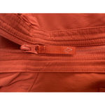Eddie Bauer  Womens Medium Orange Travex Full Zip Jacket Lightweight Travel Photo 3