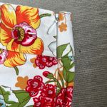 Rafaella  Floral Mini Skirt - Red, Yellow, Green Photo 3