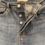 Levi's Levi’s Wedgie Skinny Buttonfly Crop Frayed Size 30 Photo 3