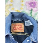 Levi Strauss & CO. Womens Denim Trucker Jacket Size S Blue Button Front Classic Photo 4