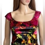 London Style  Nights Party Floral Sleeveless Midi Dress Size 8 (Fits like a 4/6) Photo 6