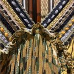 Anthropologie Boho Western Embroidered V-Neck Blouse Conditions Apply  Size S Photo 15