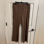 Gaiam New La Coupe OM High Rise Yoga Pant Pockets XL Taupe Photo 2