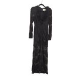 Revolve  x ALEXIS Lucasta‎ Lace-Detailed Deep V Maxi Dress Photo 1