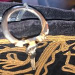 Vintage Velvet Gold Purse Pakistan Photo 7